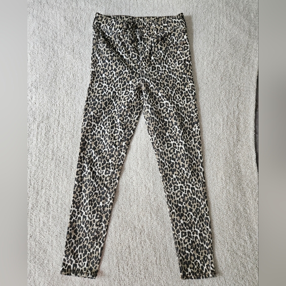 AMERICAN EAGLE OUTFITTERS Leopard Next Level Stretch Hi-Rise Jeggings | SZ 4 - Picture 3 of 9